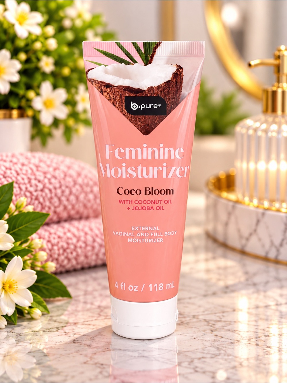 Feminine Moisturizer Coco Bloom — Pink Nourishing Gel